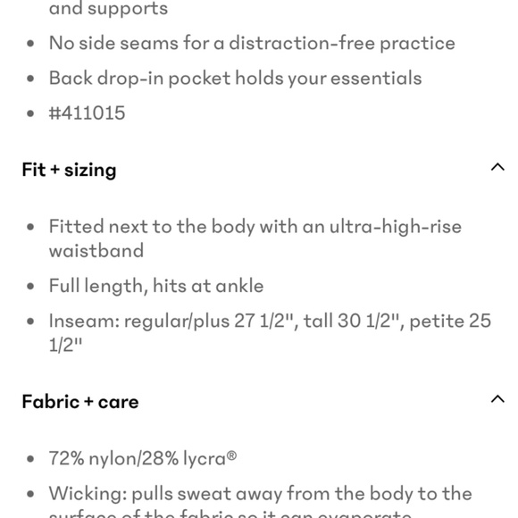 NWT, Athleta Elation Ultra High Rise Sheen Legging, M, Black Sheen - Picture 3 of 7